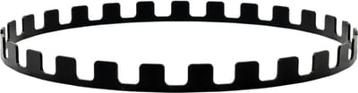BonFeu Ring voor Spiezen - Staal - Zwart - BonFeu Accessoires BonBiza - Spiezen BBQ- 41 x 41 x 2 cm