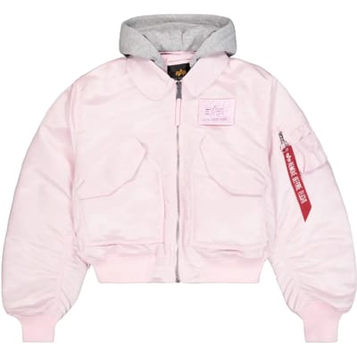 Dames bomber met capuchon Alpha Industries CWU-45/P