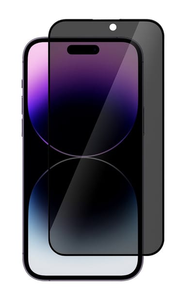 Privacy Screenprotector geschikt voor iPhone 14 Pro Screenprotector Privacy - Privacy Screen Protector geschikt voor iPhone 14 Pro - geschikt voor iPhone 14 Pro Screenprotector Privacy Glas - Edge to Edge