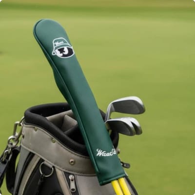 PU Leer Golfclubhoes Duurzame Golf Alignment Stickhoes Alignment Rod Case Gemakkelijk Schoon te Maken Beschermende Mouw Stofdicht