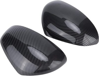 Achteruitkijkspiegel Covers, Beschermende Behuizing voor Smart Fortwo en Forfour 453 2015-2021, Eenvoudige Installatie, Carbon Fiber Stijl, Auto Accessoires