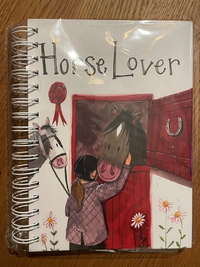 Alex Clark Spiral Journal Horse Lover ~ A5 Notitieboek Ringband Paardenmeisje