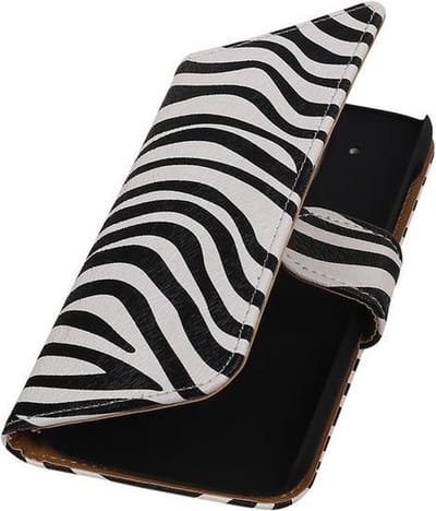 Zebra booktype cover hoesje voor HTC One X9