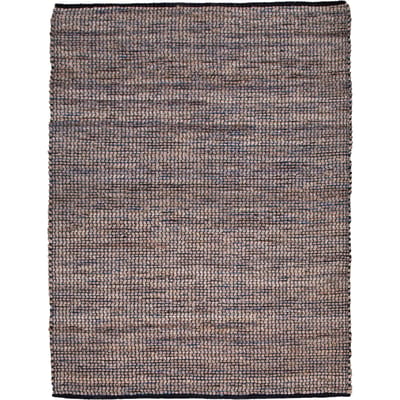 Handgeweven tapijt Orkide blauw 60x100 cm