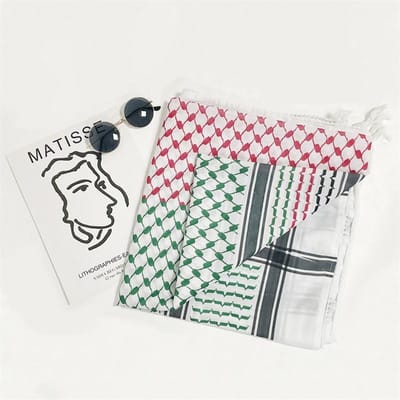 Mode Bedrukte Katoenen Hoofddoek Midden-Oosten Dubai Turkije Hoofdband Moslim Vrouwen Hijab Islamitische Sjaal Vrouwelijke Lange Tulband 138x138cm gray