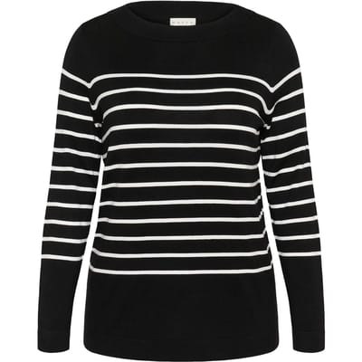 Gestreepte bootcol voor dames KAFFE Curve Lizzy NO