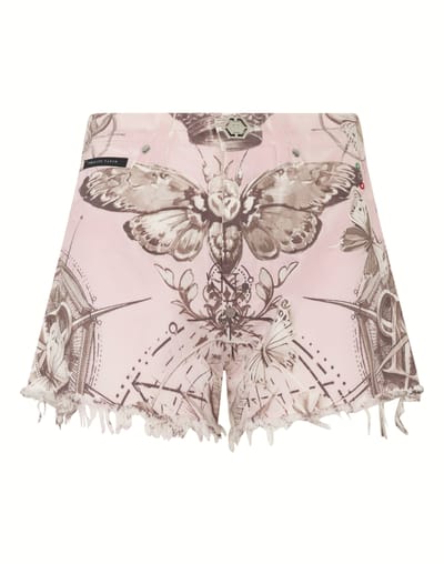 Madeira Fit Shorts Butterfly Tattoo