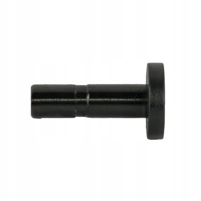 Zwarte afsluitdop voor 4mm slang