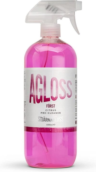 STJÄRNAGLOSS - Först - Citrus Pre-Cleaner - Insect, Banden, Vuil & Wegfilm Reiniger - 1000ml