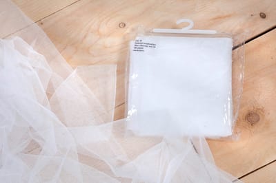 Deconet KlamboeStof Wit 300 x 200 cm