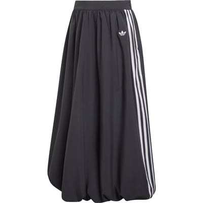 Adidas Balloon Long Skirt Rokken Dames - Zwart - Maat XS (30-32) - Poly Mesh