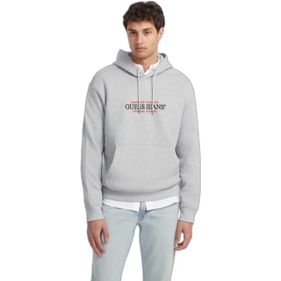 Guess Jeans America Trad Regular Fit Hoodie Grijs 2XL Man