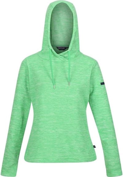Regatta Dames Chandra Hoodie Vibrant Green Marl Maat S/36