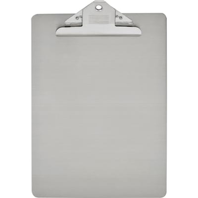 MAUL Klembord MAULsteel A4 staand formaat edelstaal metaal zilver