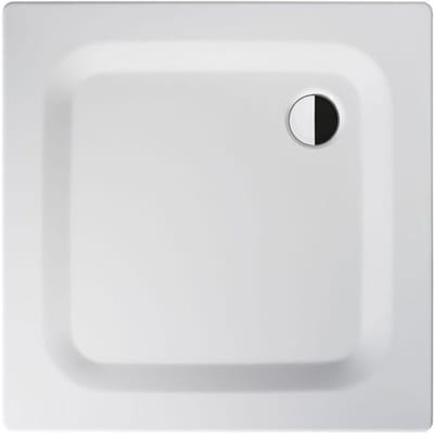 Megabad Profi Collection Steel Plan steel shower tray super flat 100 x 100 x 2.5 cm STDW100WE
