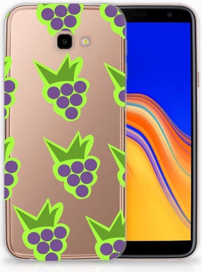 Samsung Galaxy J4 Plus (2018) Siliconen Case Druiven