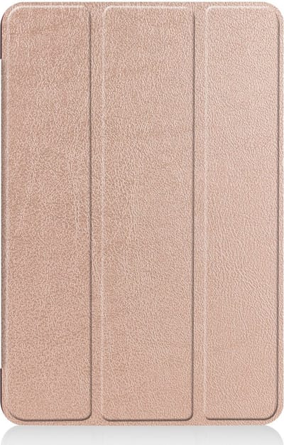 Hoesje - Geschikt voor Apple iPad Air 6 (2024) - 13 inch - 6e Generatie - M2 - Dun & Stevig - Trifold Bookcase - Hard Cover - Hardcover Book Case - Tablet Hoes - Rosé goud