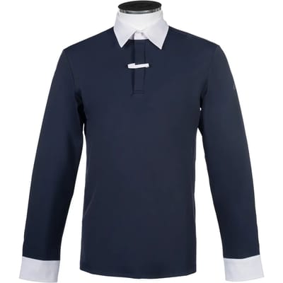 Wedstrijdpolo met lange mouwen HKM Davie