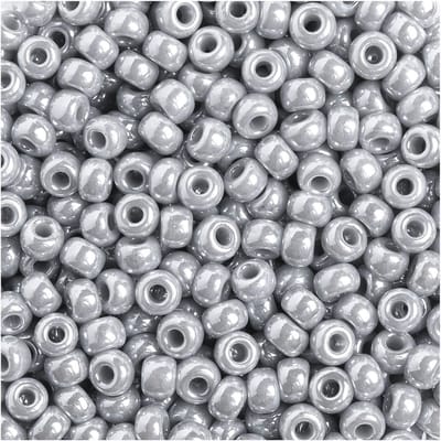 Miyuki Rocailles - Pearl-Grey