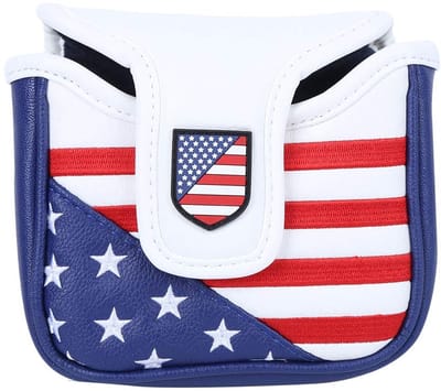 Dailygoods- Putter Cover Waterdicht - Golf Putter Hoofddeksel - Magnetisch Ontwerp - Bescherming - Hoogwaardig PU - Dikke Pluche Binnenkant - Golfcover