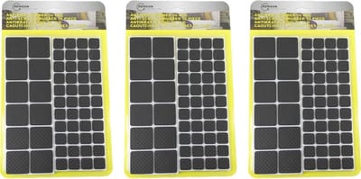 Benson antikras rubber - zwart - meubelvilt - 168-delig - antikras viltjes