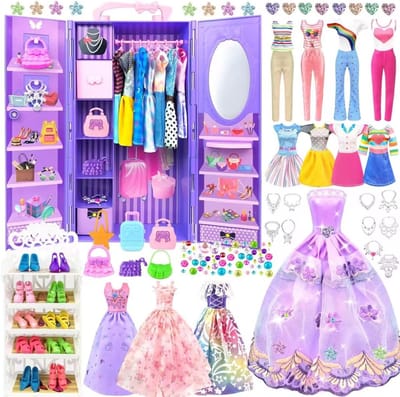 Poppenkleding met Accessoires voor 11.5 Inch Meisjespop