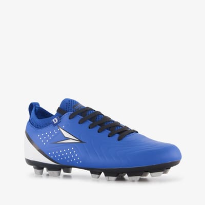Dutchy FG kinder voetbalschoenen blauw wit - Maat 35 - Uitneembare zool