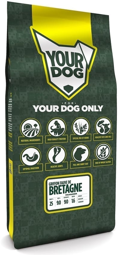 Yourdog Griffon fauve de bretagne Rasspecifiek Adult Hondenvoer 12kg | Hondenbrokken