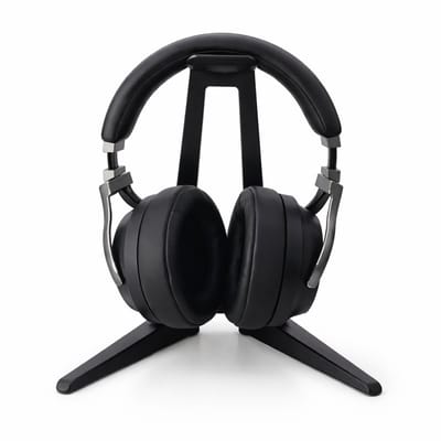 Luxe Koptelefoon Houder – Bureau Standaard voor Over-Ear Koptelefoons – Universele Headset Stand – Gaming & Audio Accessoire – 19 × 15 × 21 cm