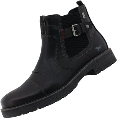 Mustang heren Tex laarzen zwart