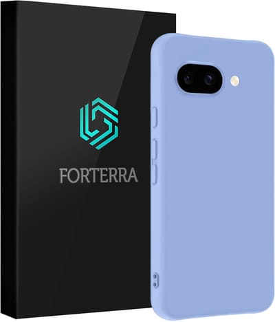 Hoesje Geschikt voor Google Pixel 9a - Sterk & Shockproof - Siliconen Case - Hoes Cover - Lichtblauw