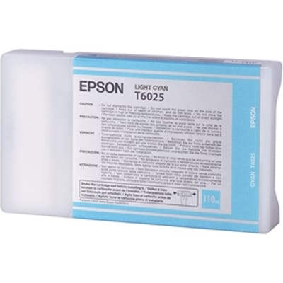 Epson T6025 inktcartridge licht cyaan (origineel)