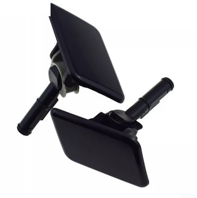 Dailygoods- Koplampsproeier Nozzle Deksel - Auto Onderdelen - Kunststof - Eenvoudige Installatie - Zwart - Hoge Betrouwbaarheid