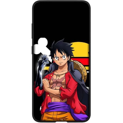 Telefoonhoesje voor Samsung Galaxy S24 S23 iPhone 15 14 Xiaomi Redmi Note 13 12 11 8 10 9 Pro Max X XR OPPO A15 Huawei Anime Luffy Gear 5 One Piece Cover for iPhone 12 Mini bolus