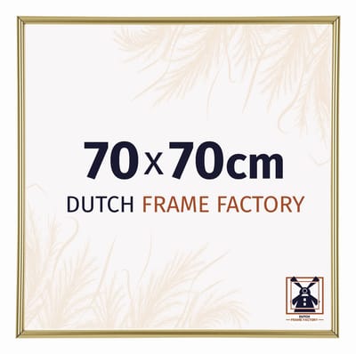 Fotolijst 70x70 cm - Kunststof - Goud - Angers