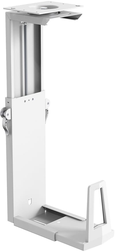 CAVO Desktop PC Houder CH-GAME-360-W 360° draaibaar wit verstelbaar voor computers tot 247 x 550 mm en 15 Kg gewicht Computersteun van SOTECH