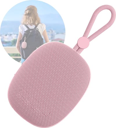 Draadloze Bluetooth Mini Speaker - Go Series - Roze Goud - Kleine Speakers Draadloos