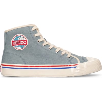 Kenzoschool Logo High-Top Sneakers