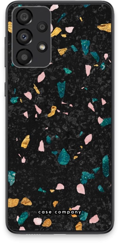 Case Company® - Hoesje geschikt voor Samsung Galaxy A33 5G hoesje - Terrazzo N°10 - Soft Cover Telefoonhoesje - Bescherming aan alle Kanten en Schermrand
