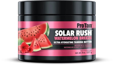 ProTan Solar Rush Watermelon Breeze Tanning Butter - Zonnebankcreme - Accelerator - 227g