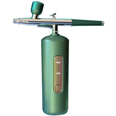 Hogedruk Zuurstofinjectie Instrument Huishoudelijke Sproeier Draagbaar Koude Verneveling Water Zuurstof Instrument groen