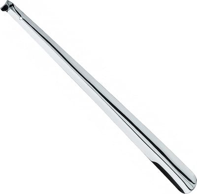 Doodadeals® Metalen Schoenlepel- 52 cm - RVS - Lange Schoentrekker
