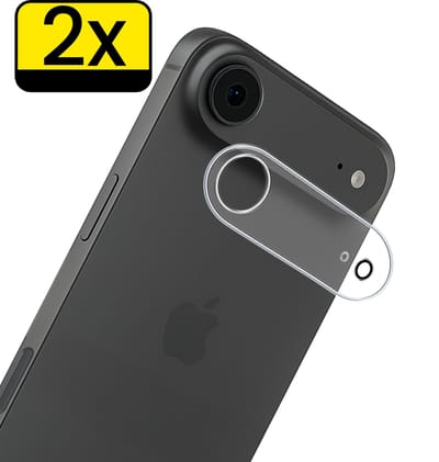 Camera Lens Protector - Geschikt voor Apple iPhone Air - 2 Stuks - Camera Screenprotector - Beschermglas - Gehard Glas - Tempered Glass - Screen Protector