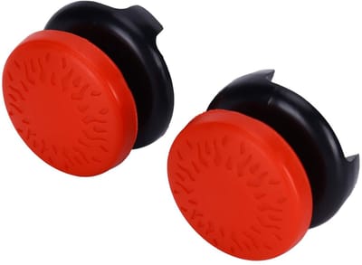 Dailygoods - Dailygoody - Siliconen Duimstok - Duimgreepdop Joystick - Grip Stick voor Gamepad - Rood - Joystick-controller - Geschikt voor Game-joystick - 2 stuks