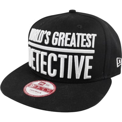 New Era Officiële Volwassenen Unisex Batman AKA Snapback Cap (Zwart)
