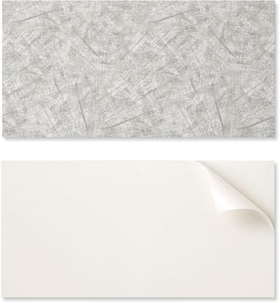 Zelfklevende decoratie met afbeeldingen voor kantoor of studeerkamer, 100x50 cm, betonachtige textuur