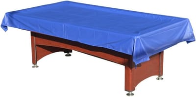 Tafelhoes Biljart - Beschermhoes Pooltafel - Stofvrij Houden - Waterdicht PVC - 256x155cm - Blauw