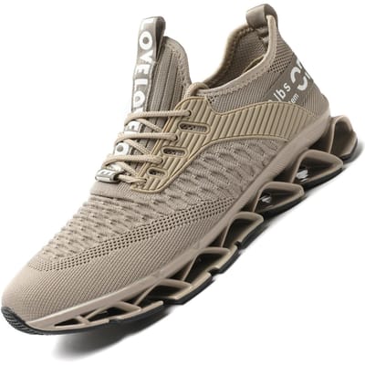 Heren Instappers Wandelen Hardlopen Schoenen Blade Tennis Casual Mode Sneakers Comfort Werk Sport Atletische Trainer… 39 gray