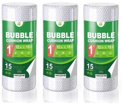 Geperforeerde Bubble Wrap Rol 30,5 cm x 4,6 m voor Verzendverpakkingen