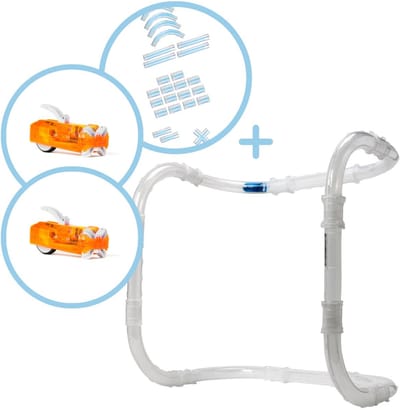 3D Speelgoed Racebaan - Voordeelset 54+6 PCS - Basis Pakket + 2x Extra Auto + Uitbreidingsset - 3D Race Circuit - Racebaanset - 6M - Speelgoed Racebaan